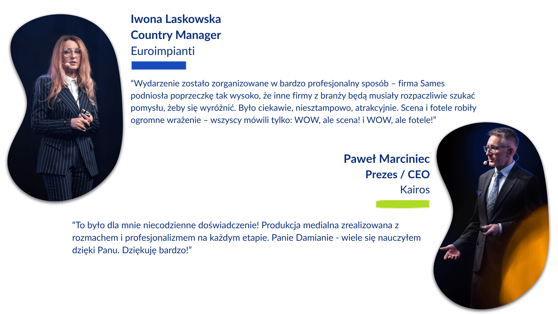 Iwona Laskowska Euroimpianti Paweł Marciniec Kairos Referencje Stereomatic