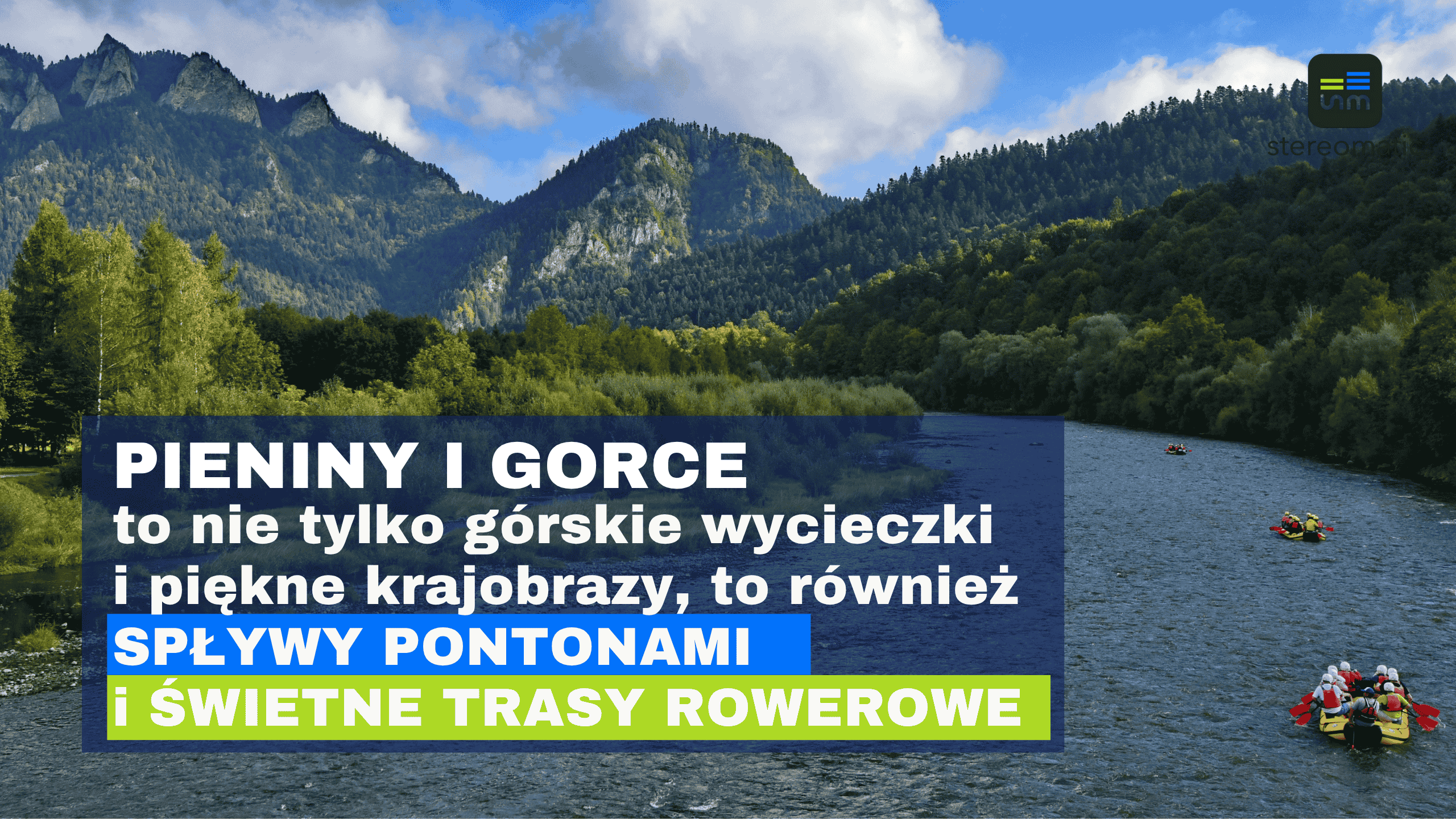 Spływ pontonowy Dunajcem w Pieninach jako atrakcja integracyjna dla firm